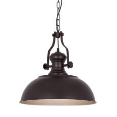 Italux lampa wisząca Rosalia MDM-2646/1 BR+GD loftowa 41 cm WM