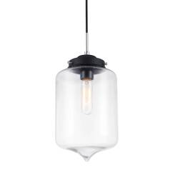 Italux lampa wisząca Tube MDM2095/1 B szło przezroczyste 17cm