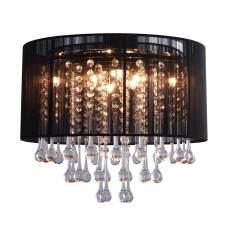 Zuma Line RLX92174-8B VERONA plafon lampa sufitowa czarny 8xG9 40W 40cm