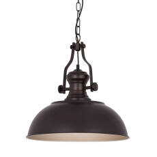 Italux lampa wisząca Rosalia MDM-2646/1 BR+GD loftowa 41 cm