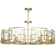 Maytoni Bowi H009PL-08G lampa wisząca metalowa rama złota 8 żarówek 8xE14 40W