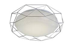 Candellux SVEN 98-66237 plafon lampa sufitowa akrylowy klosz 43 24W LED 3000K chrom