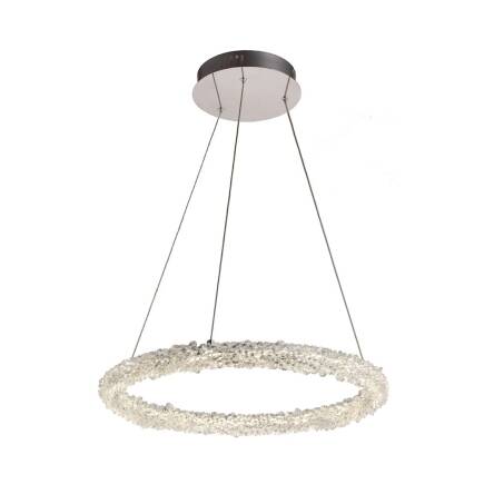 Milagro GLACIER ML3701 lampa wisząca metalowa kryształ okrąg 25W LED 4000K 55cm