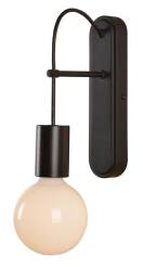 Candellux ALTO 21-70890 kinkiet lampa ścienna czarna matowa 1X40W E27