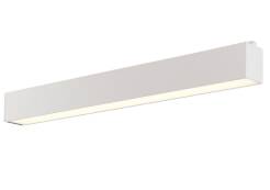 Maxlight LINEAR FORTIS C0124 plafon lampa sufitowa biała oprawa z panelem LED osłonięta mlecznym szkłem akrylowym 1x18W 4000K 57cm
