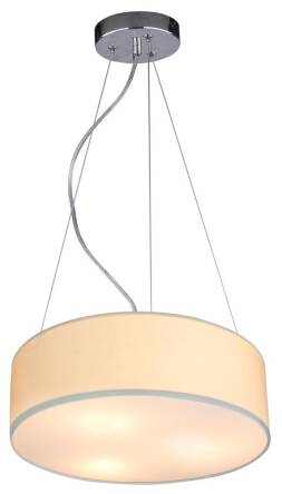 Candellux KIOTO 31-67739 lampa wisząca abażur kremowy 3x40W E27 40cm