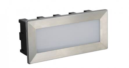 SU-MA Mur Led Inox C 04 oprawa do wbudowania LED 3,5W 3000K IP65