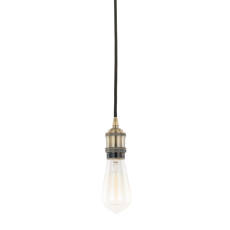 Italux lampa wisząca Classo DS-M-034 ANTIQUE BRASS E27