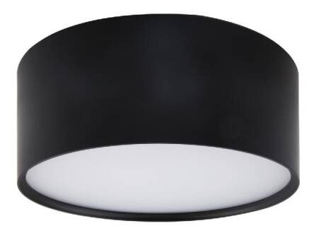 Light Prestige Kendal LP-6331/1SM BK oprawa stropowa natynkowa aluminium czarna LED 1x6W 3000K 9cm