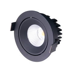 MAXLIGHT H0095 OPRAWA WPUSTOWA CYKLOP CZARNA IP65