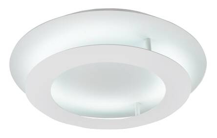 Candellux MERLE 98-66220 plafon lampa sufitowa metalowy klosz biała 24W LED 3000K 50cm