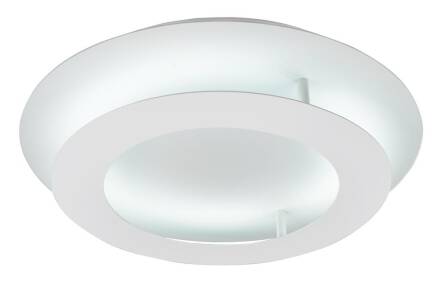 Candellux MERLE 98-66220 plafon lampa sufitowa metalowy klosz biała 24W LED 3000K 50cm
