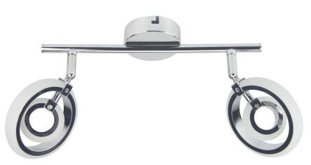 Candellux CELT 92-62017 oprawa oświetleniowa 2X6W LED CHROM 3000K 40cm