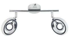 Candellux CELT 92-62017 oprawa oświetleniowa 2X6W LED CHROM 3000K 40cm