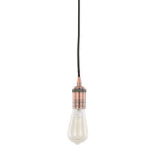 Italux lampa wisząca Atrium DS-M-036 RED COPPER czerwona miedź E27