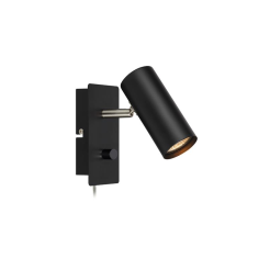 Markslojd kinkiet lampa ścienna Barcelona czarny 107345 WM