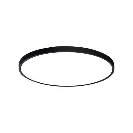 Italux Alata PLF-72836-400R-32W-BL plafon czarny okrągły LED 32W regulacja barwy 40cm