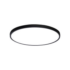 Italux Alata PLF-72836-400R-32W-BL plafon czarny okrągły LED 32W regulacja barwy 40cm