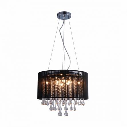 Zuma Line RLD92174-8B VERONA lampa wisząca czarny 8xG9 40W 40cm