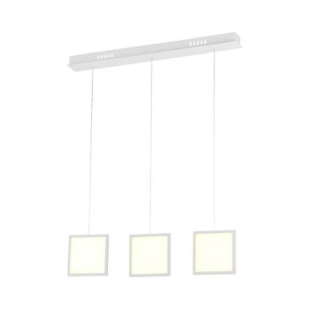 Milagro DIXON ML268 lampa wisząca akrylowe obudowy kwadrat kostki 21W LED 4000K 72cm