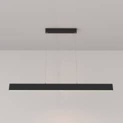 Maytoni Step P010PL-L30B lampa wisząca metal czarna LED 30W 1100Lm 3000K 118,5cm 