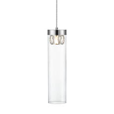 Zuma Line P0389-01D-F4AC GEM lampa wisząca chrom srebrny 1xG9 28W 11cm