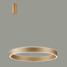 Italux Brasco Up Down PND-56215D-100RPP-GD-3KS4K-TRDIMM lampa wisząca złota LED 100W 3000K + 4000K 98cm