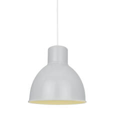 Zuma Line P16151-WH ELSTRA lampa wisząca biały 1xE27 60W 21,5cm