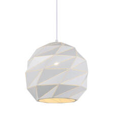 Italux Palermo PND-2424-1L-WH lampa wisząca nowoczesna stalowa złoty okrągła IP20 E27 1x40W 32cm