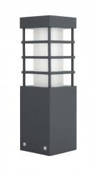 SU-MA RADO II 3 DG lampa stojąca ciemny popiel E27 IP54 25cm