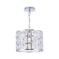 Maytoni Gelid MOD184-PL-01-CH lampa wisząca metalowa chrom klosz kryształki 1XE27 60W 30,2cm