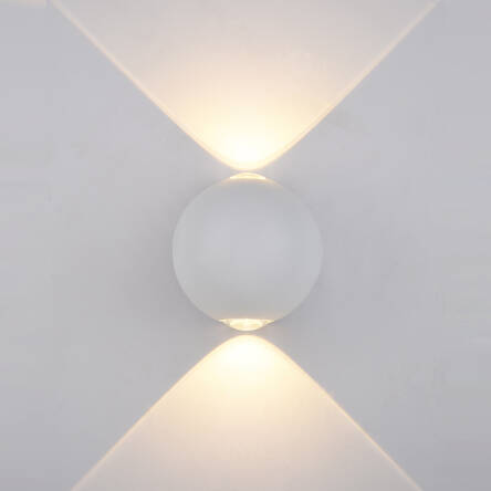 Italux kinkiet lampa ścienna Carsoli PL-308W IP54 biały LED 2W 3000K 10cm