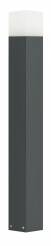 SU-MA Cube CB-830 DG lampa stojąca ciemny popiel E27 IP44 83cm
