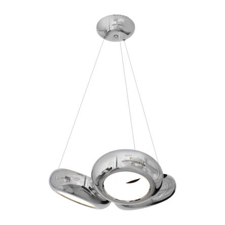 Milagro MERCURIO ML329 lampa wisząca nowoczesna trzy źródła światła metal chrom 36W LED 4000K 56cm