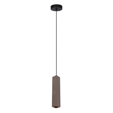 Italux Ander  PND-28394-1-BRO lampa wisząca nowoczesna brąz , 1x10W IP20