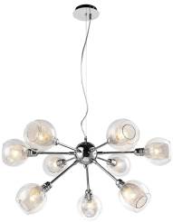 Candellux DIXI 39-65018 lampa wisząca chrom 9X40W E14 68cm