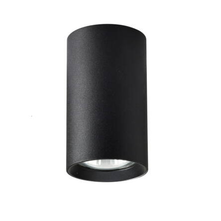 Light Prestige Manacor LP-232/1D - 130 oczko czarne tuba 13 cm aluminium 1x50W GU10 13cm