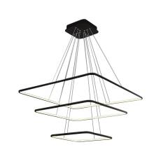 Milagro NIX BLACK ML519 lampa wisząca czarna nowoczesna regulacja wysokości LED 117W 3000K 80cm