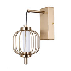 Italux Pedro WL-34405-1-HBR kinkiet LED druciany złoty