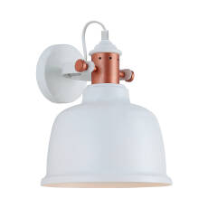 Italux kinkiet lampa ścienna Treppo MBM-2987/1 W biały metalowy