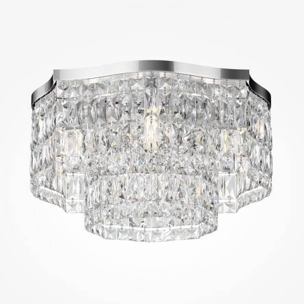 Maytoni Dune DIA005CL-06CH plafon lampa sufitowa metalowa chrom ozdobne zawieszki 6XE14 60W 45cm