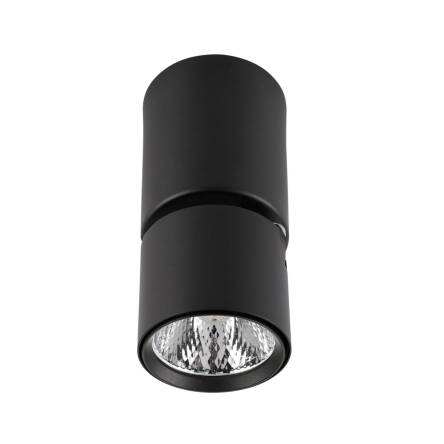 Italux Boniva SPL-2854-1-SC-BL oprawa stropowa natynkowa czarna nowoczesna 5W LED 3000K 13,2cm