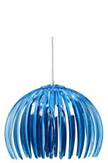 Candellux ABUKO 31-49783 lampa wisząca akrylowy klosz niebieski 1X60W E27 38 cm