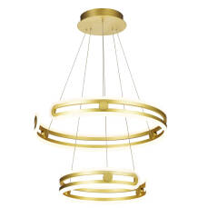 Italux Kiara MD17016002-2A GOLD lampa wisząca nowoczesna złoty LED 120W 3000K 60cm