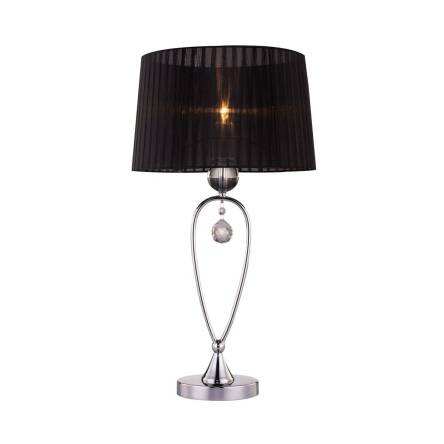 Zuma Line RLT93224-1B BELLO lampa stołowa czarna chrom 1xE27 60W 34cm