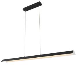 Apeti KALAMOS A0034-310 lampa wisząca czarna LED 30W 4000K 123x12cm