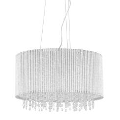 Italux lampa wisząca Anabella P0207-07D-F4QL z kryształkami 43cm