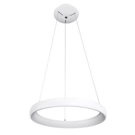 Italux lampa wisząca Alessia 5280-840RP-WH-3 biała LED 40W 3000K 51cm