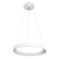 Italux lampa wisząca Alessia 5280-840RP-WH-3 biała LED 40W 3000K 51cm