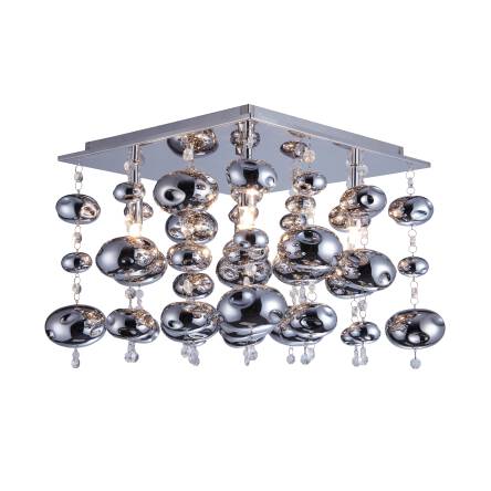 Zuma Line RLX92175-5 ELLI plafon lampa sufitowa srebrny 5xG9 40W 35cm